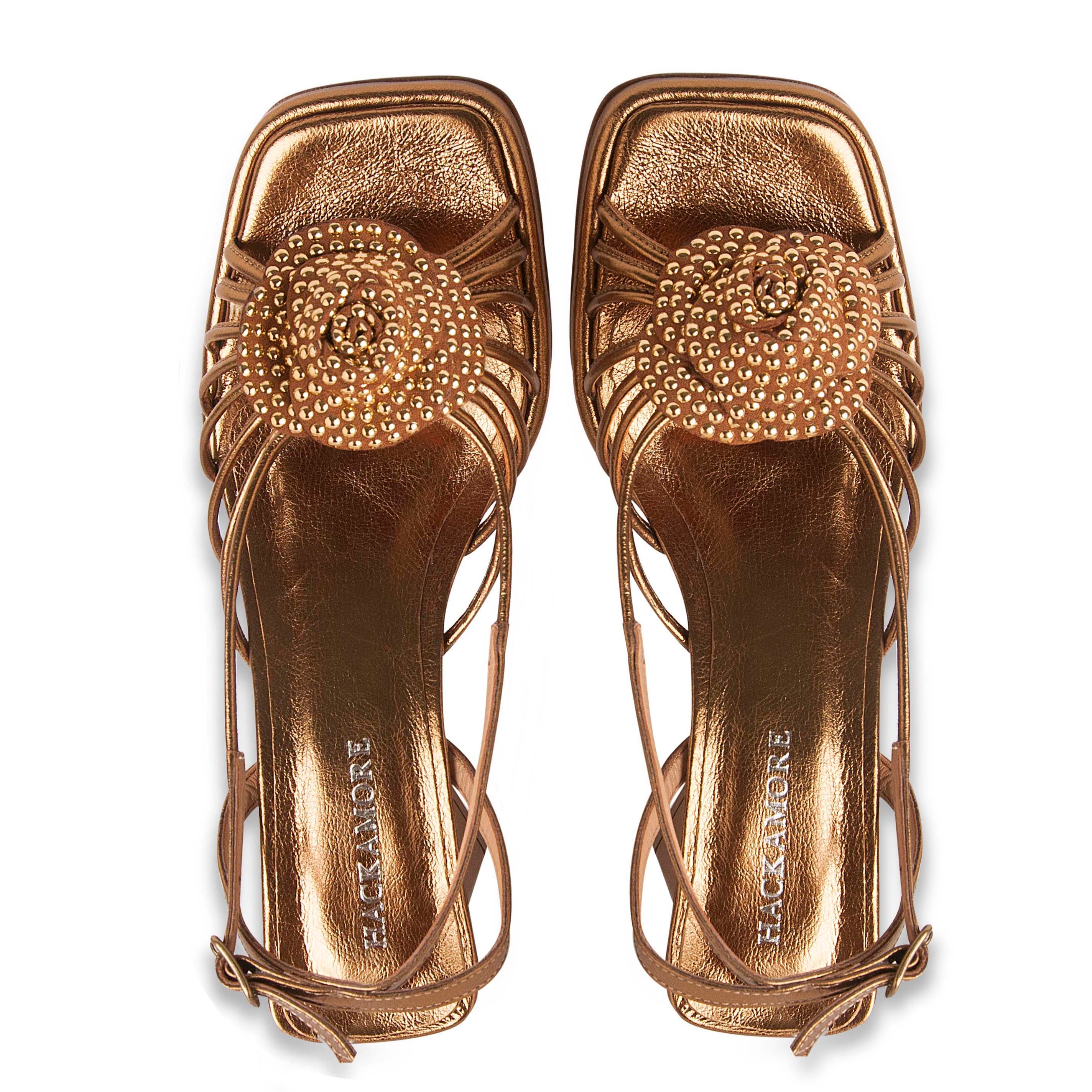Sandália Violet Bronze – loja Hackamore